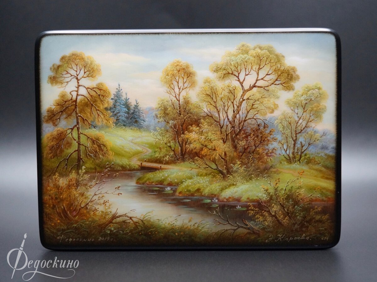 Лаковые шкатулки Федоскино