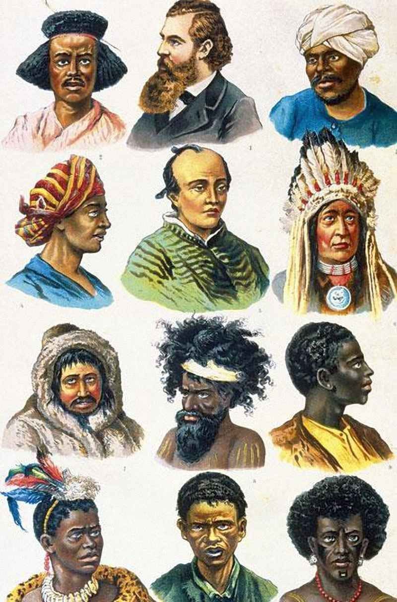 Человеческие расы картинки