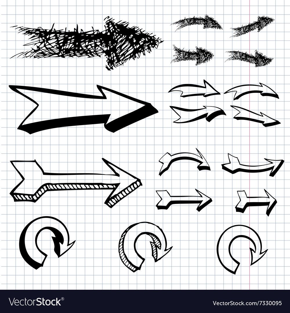 Стрелочка от руки