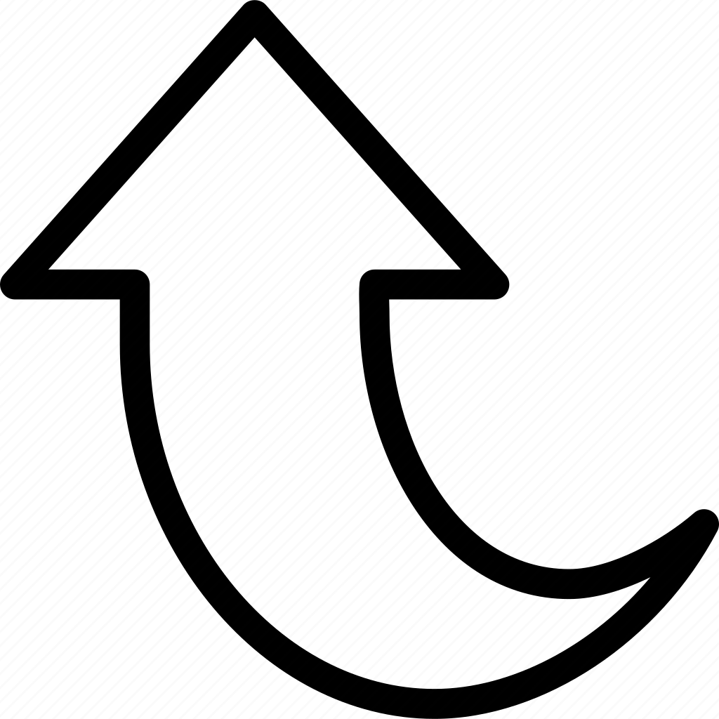 Красная стрелка контур