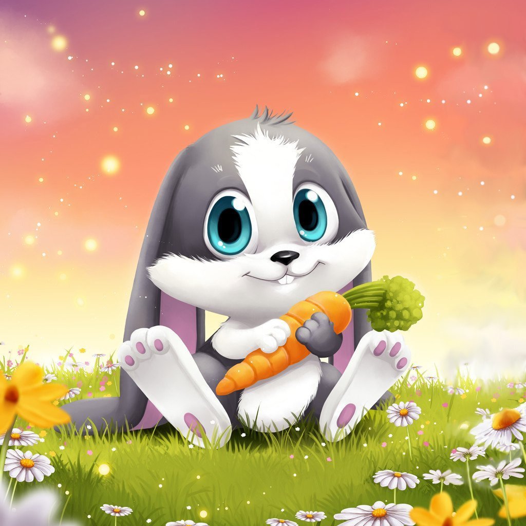 Картинки зайчика из мультика