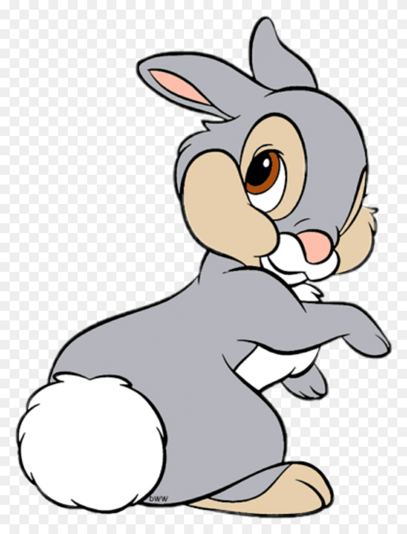 Зайчик с мультика Бэмби