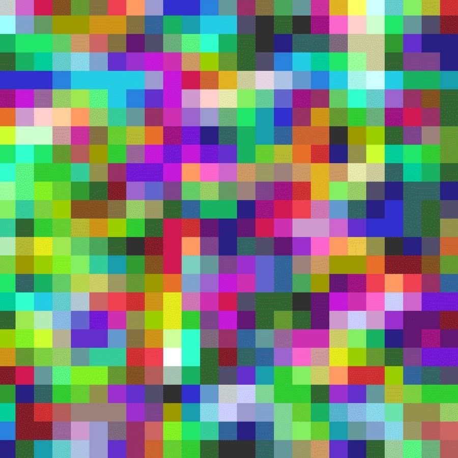 Разноцветные круги на черном фоне