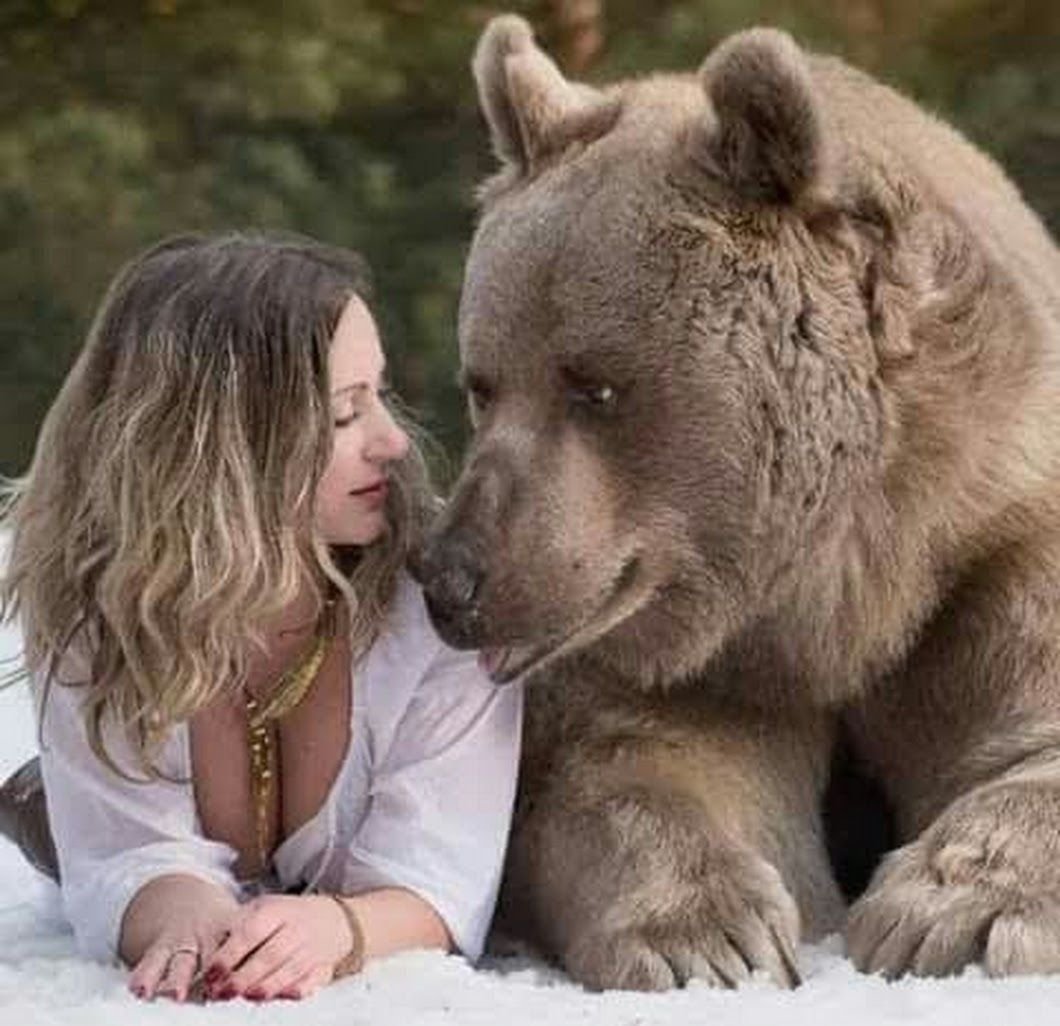 Фотосессия с мишкой Степаном