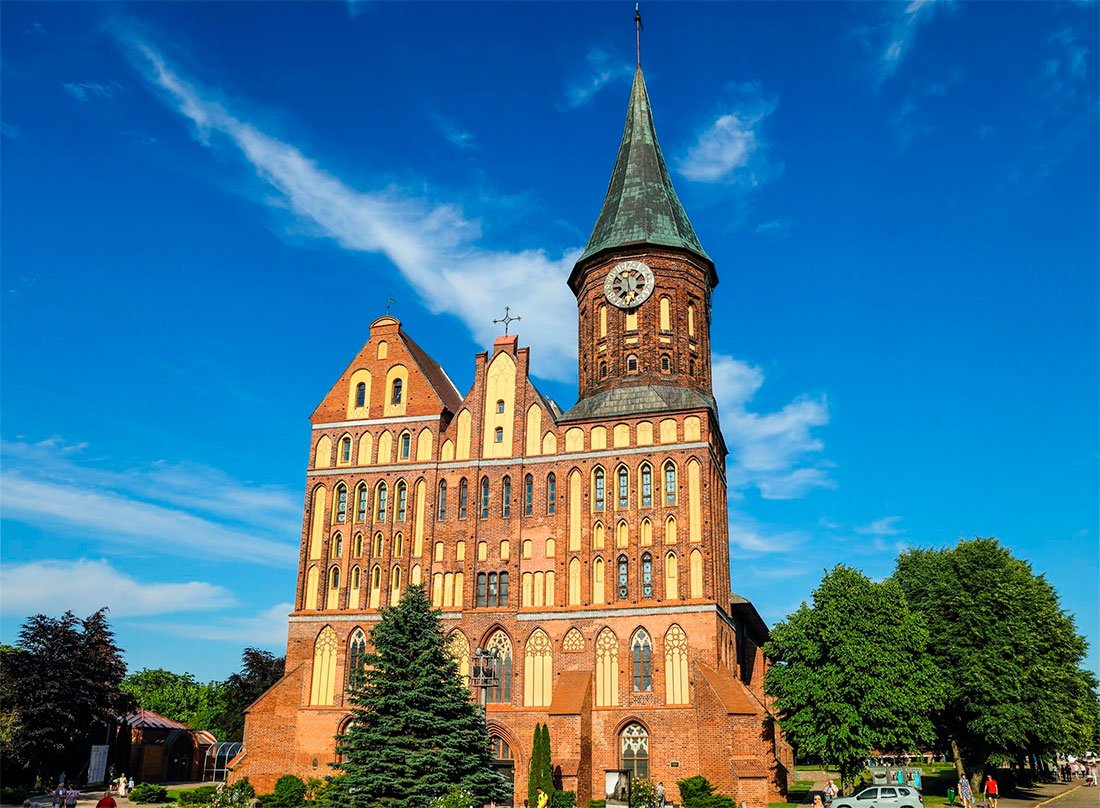 Кафедральный собор Калининград парк