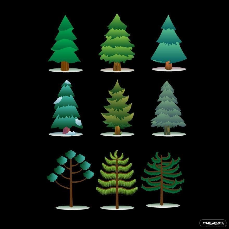 Картинка ель для дошкольников