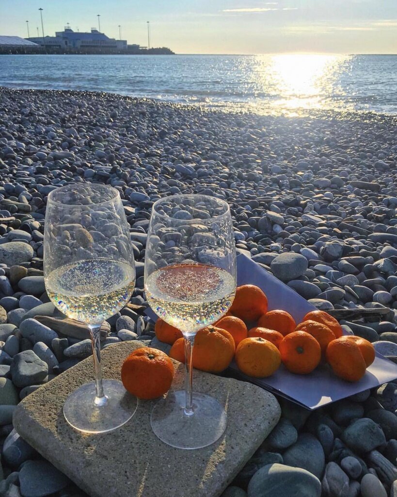 Сочи море вино