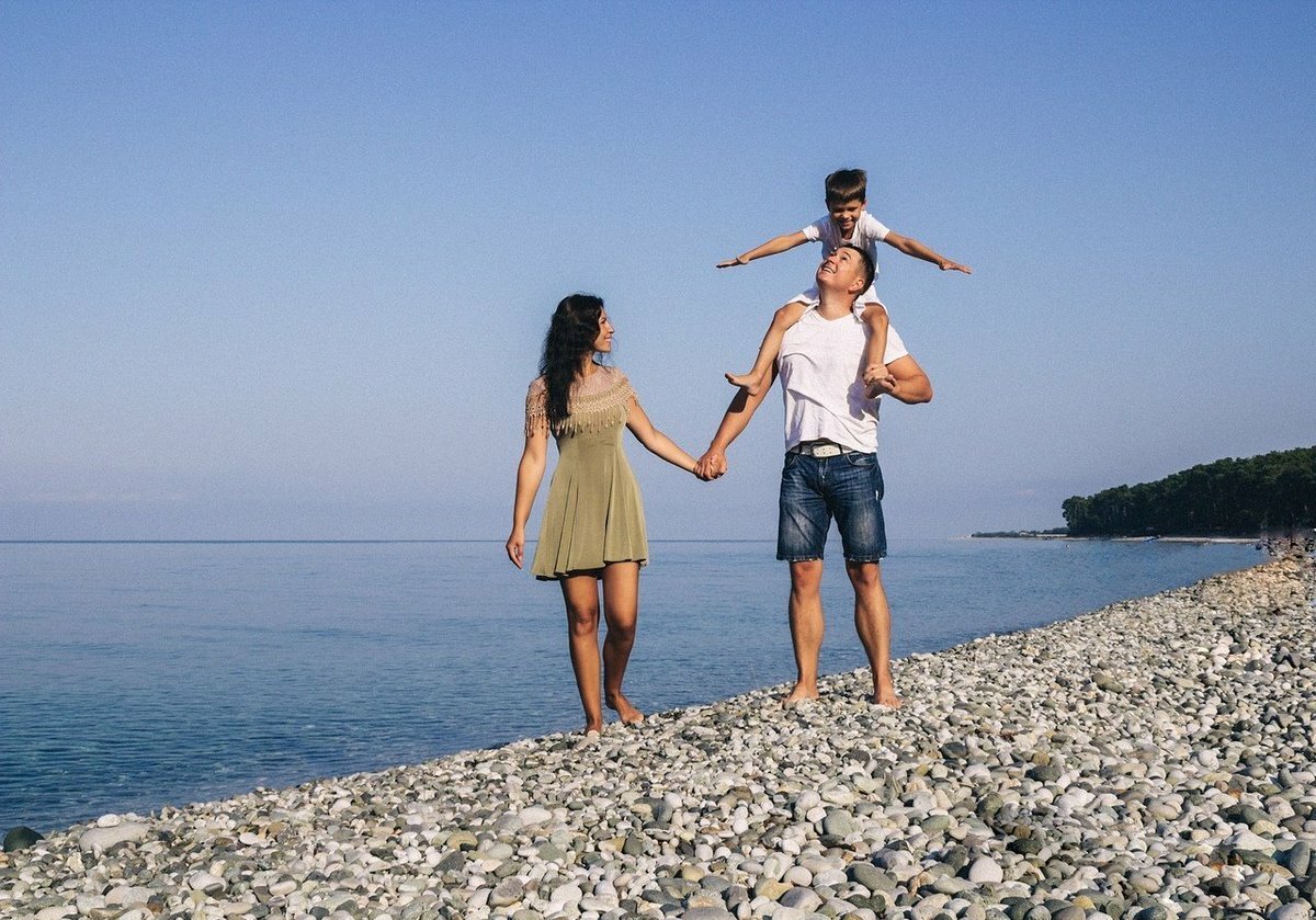 Крым море дети