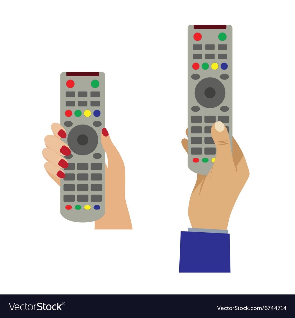 Рука с пультом