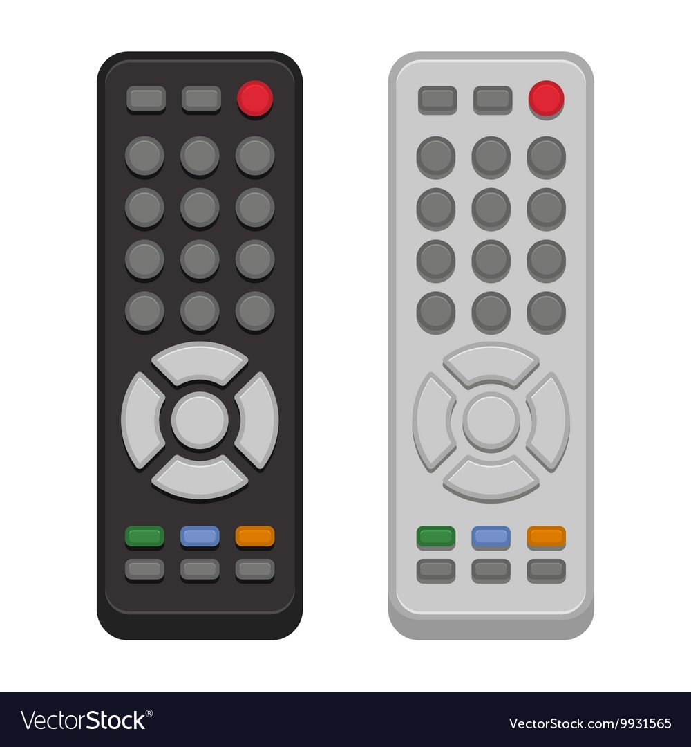 Пульт ТВ вектор