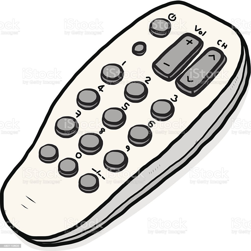 Пульт от телевизора мультяшный