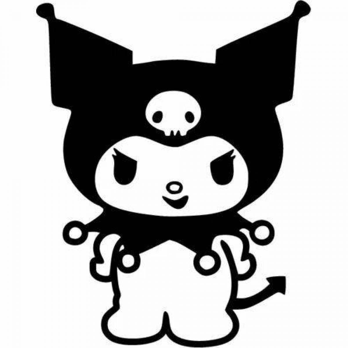 Хелло киттичорно белая