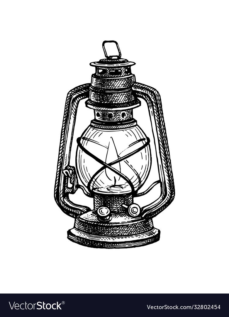 Керосиновая лампа скетч
