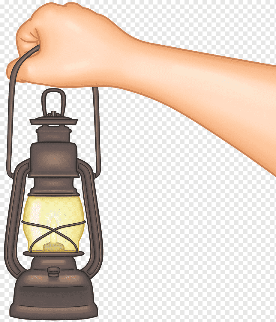 Натюрморт с керосиновой лампой