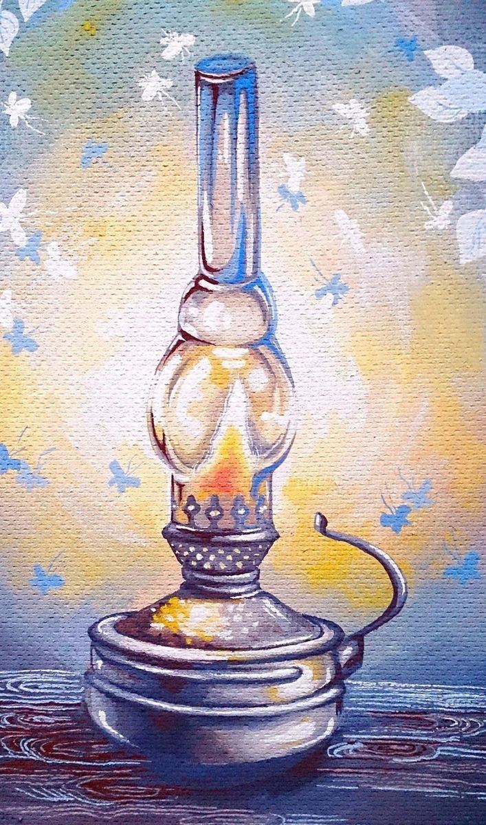 Старинная лампа