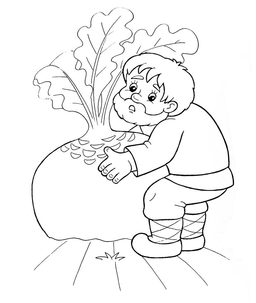 Герои настольного театра Репка