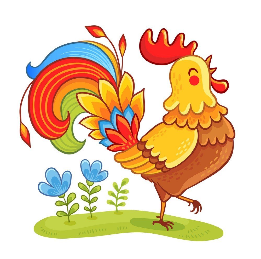 Петух из сказки