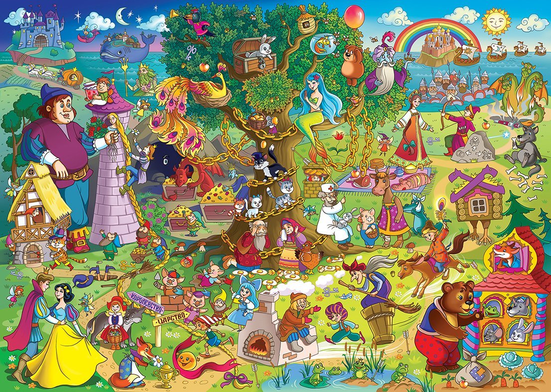 Сказочные герои Колобок