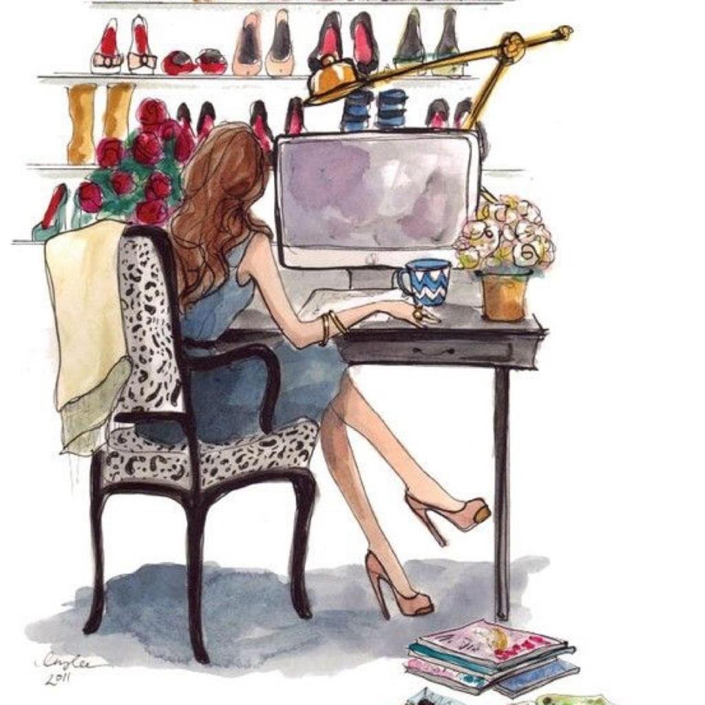 Модельер иллюстрация