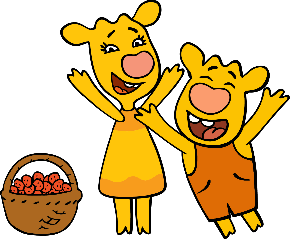 Оранжевая корова Деда Харитон