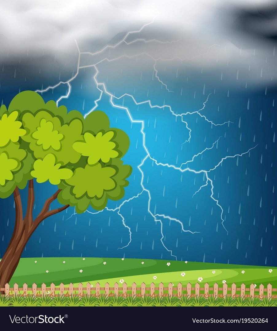 Гроза мультяшное