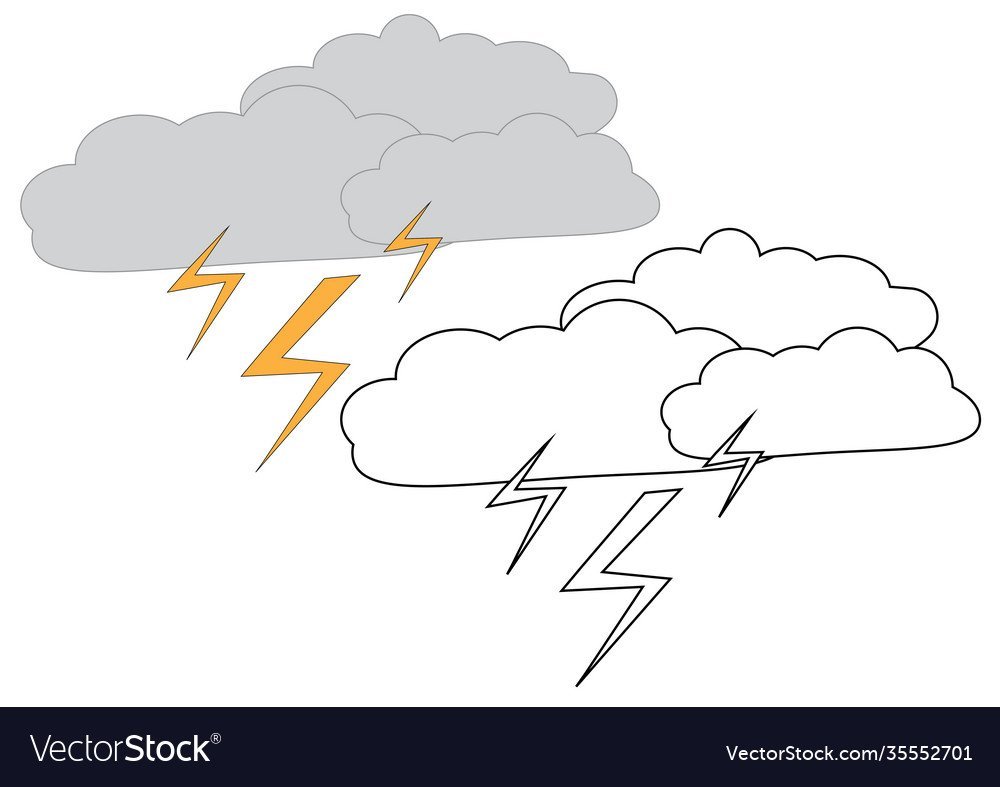 Туча картинка для детей
