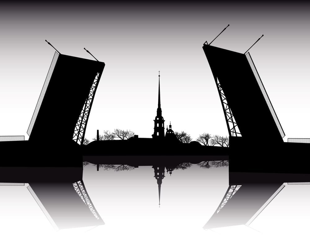 Достопримечательности Санкт-Петербурга мост разводной