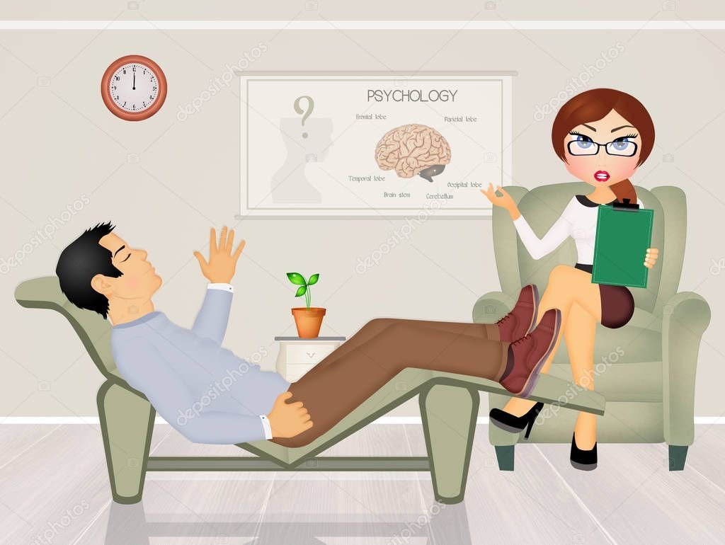 Психолог иллюстрация
