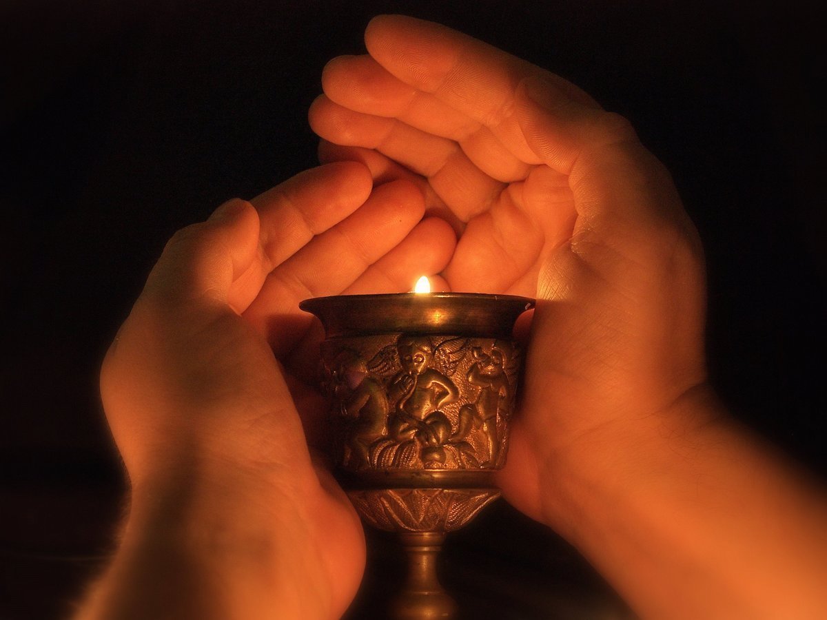 Лампада в церкви