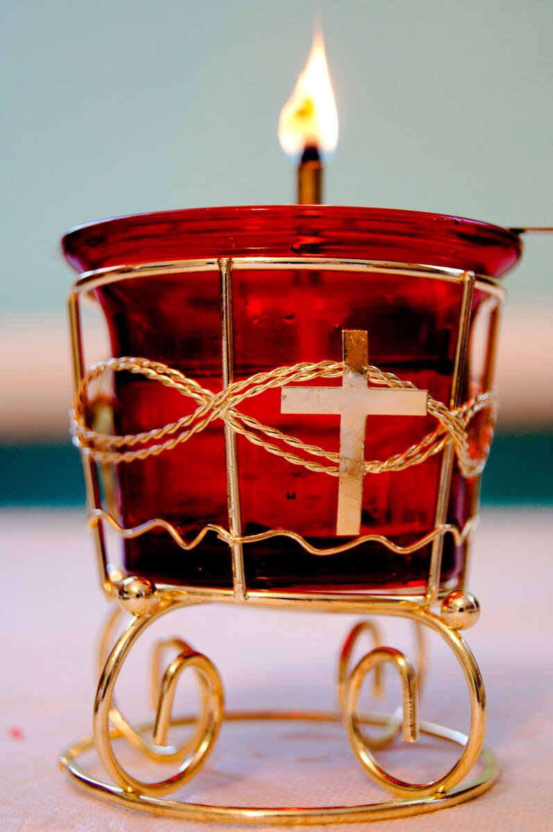 Лампада горит