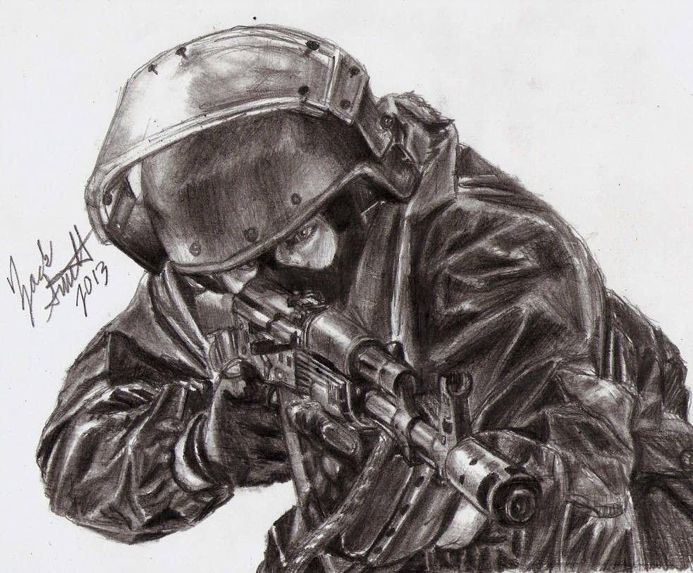 Спецназ карандашом