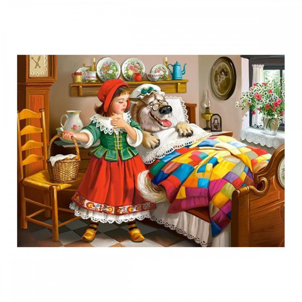 Пазлы красная шапочка 120 элементов