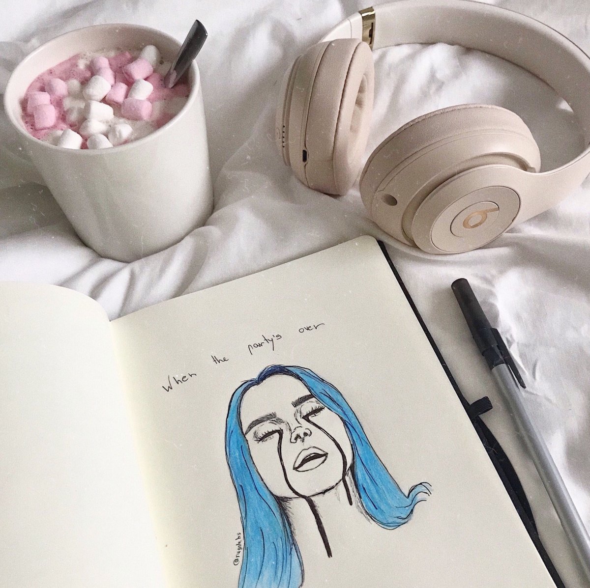 Рисунки соцсети волосы