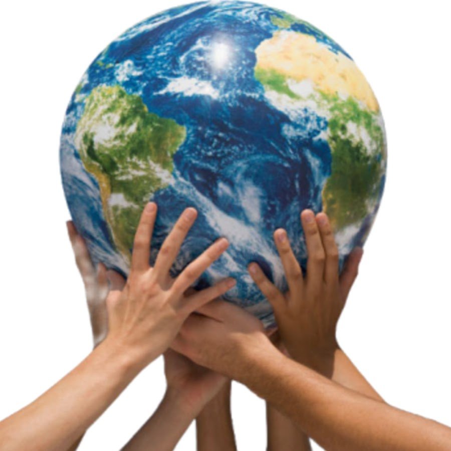 Планета земля на белом фоне