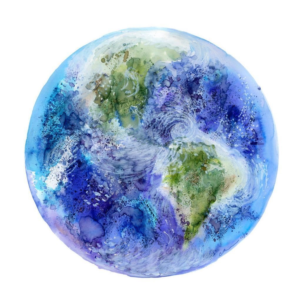 Растровое изображение земли