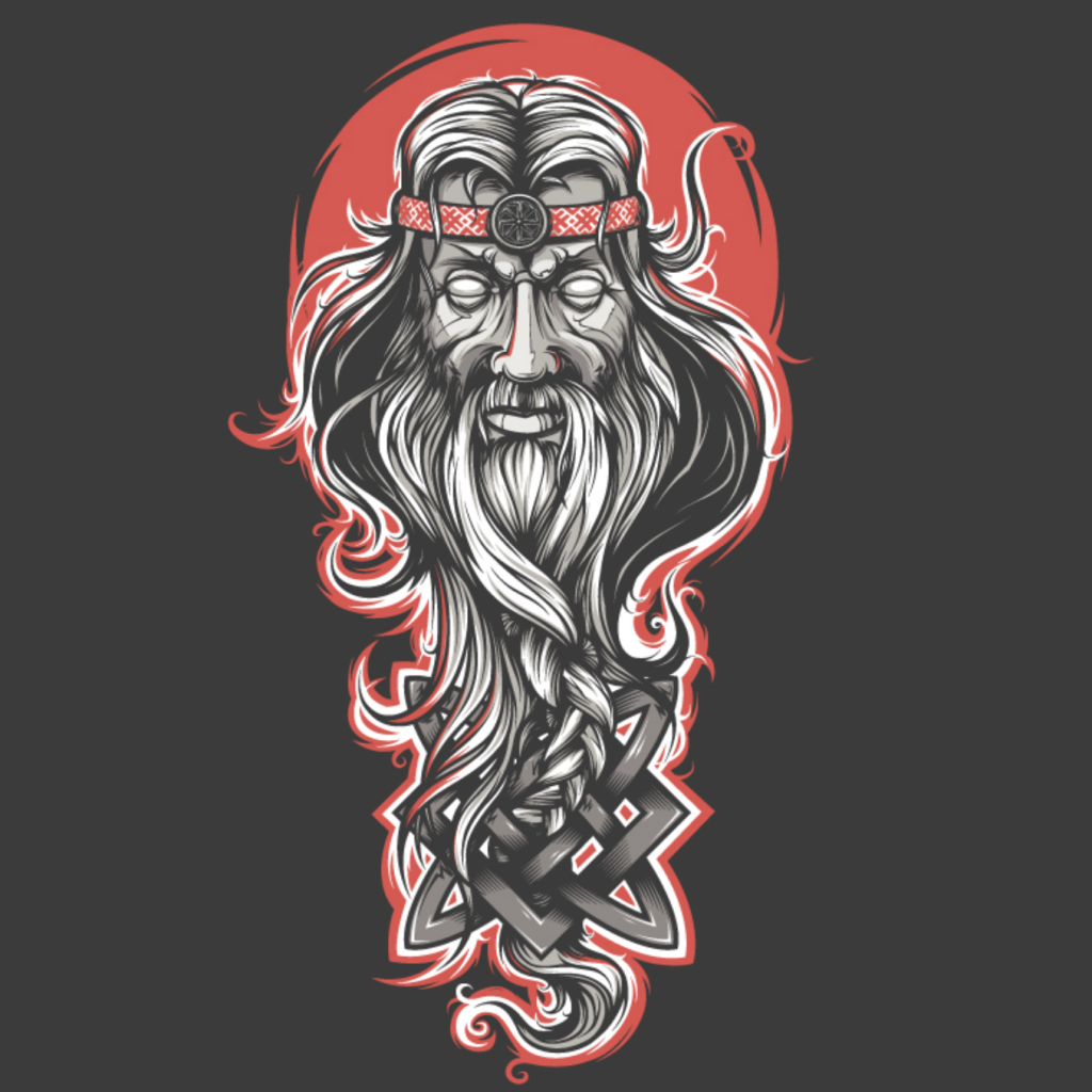 Бог Велес гравюра