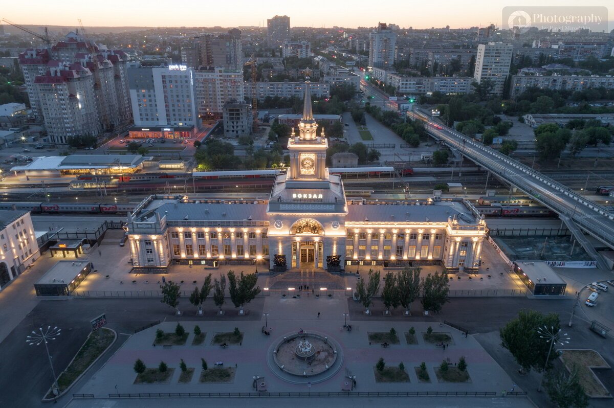 Волгоград утро