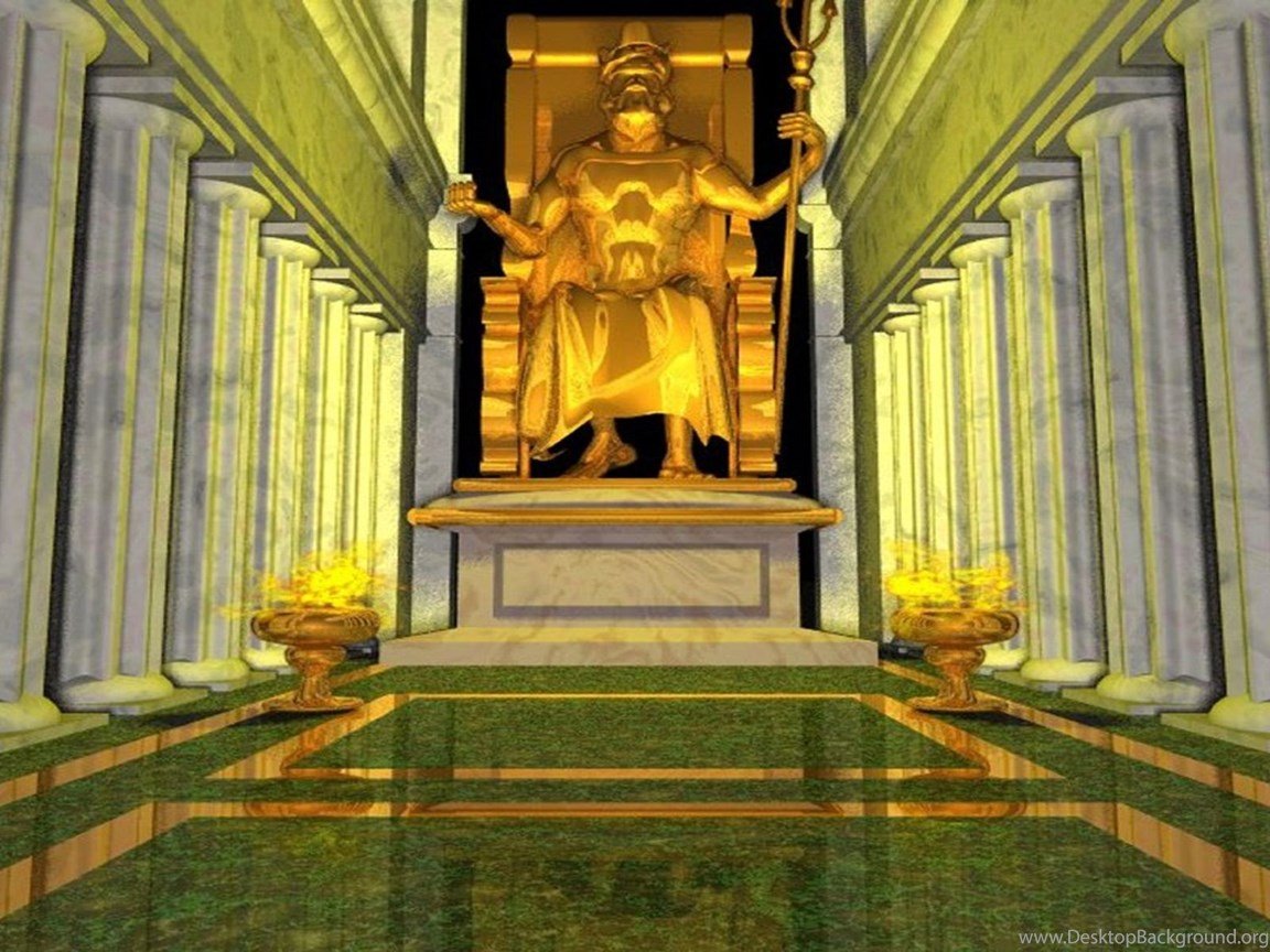 Статуя Зевса в Олимпии