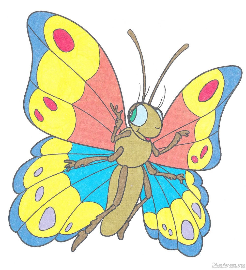 Мотылек детский фольклор
