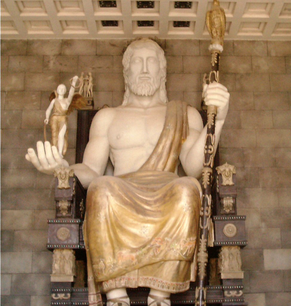 Статуя Зевса в Олимпии