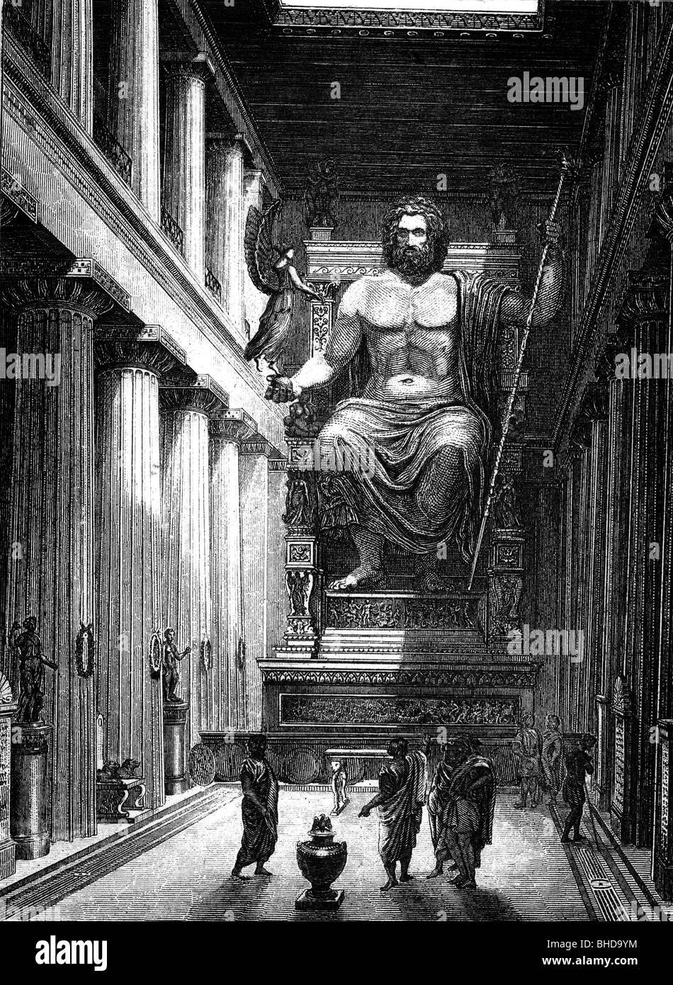 Статуя Зевса олимпийского Фидий