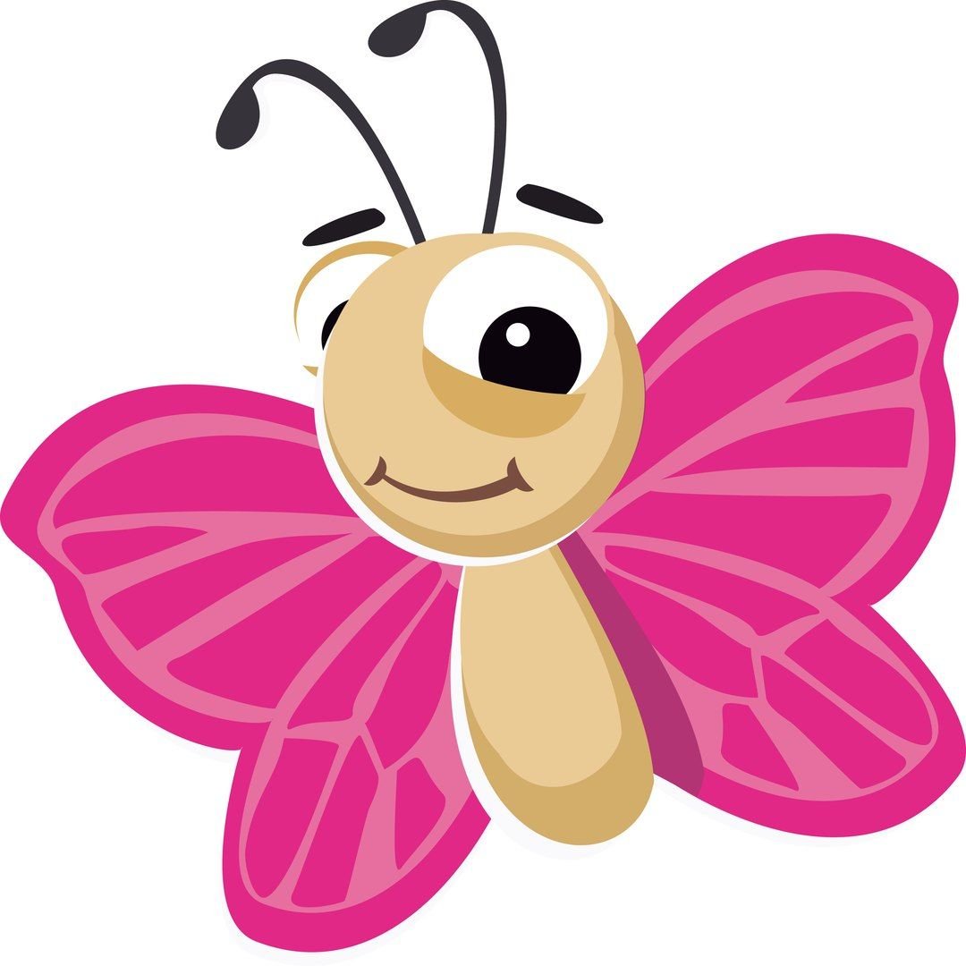 Мультяшные насекомые