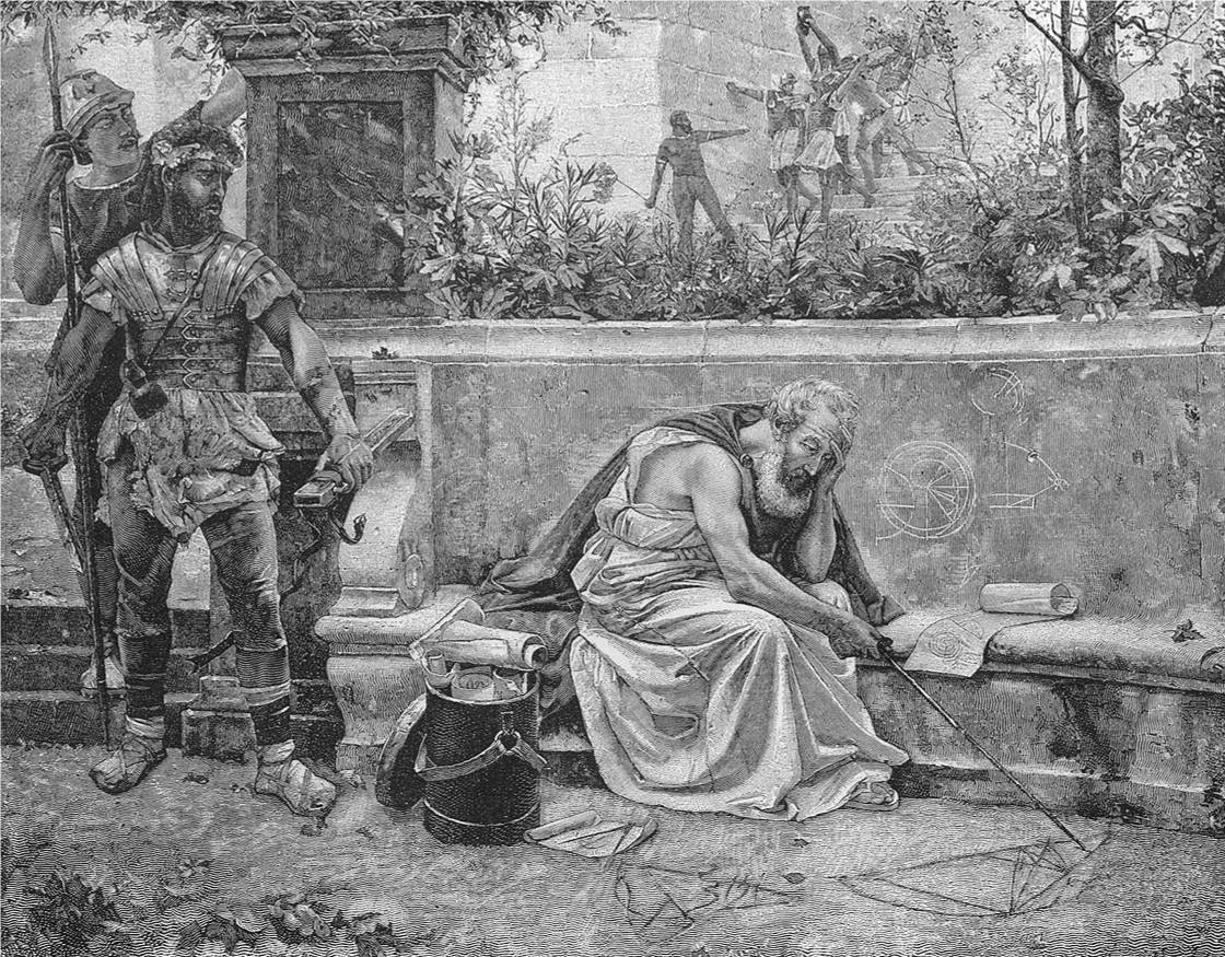 Архимед Сиракузский портрет