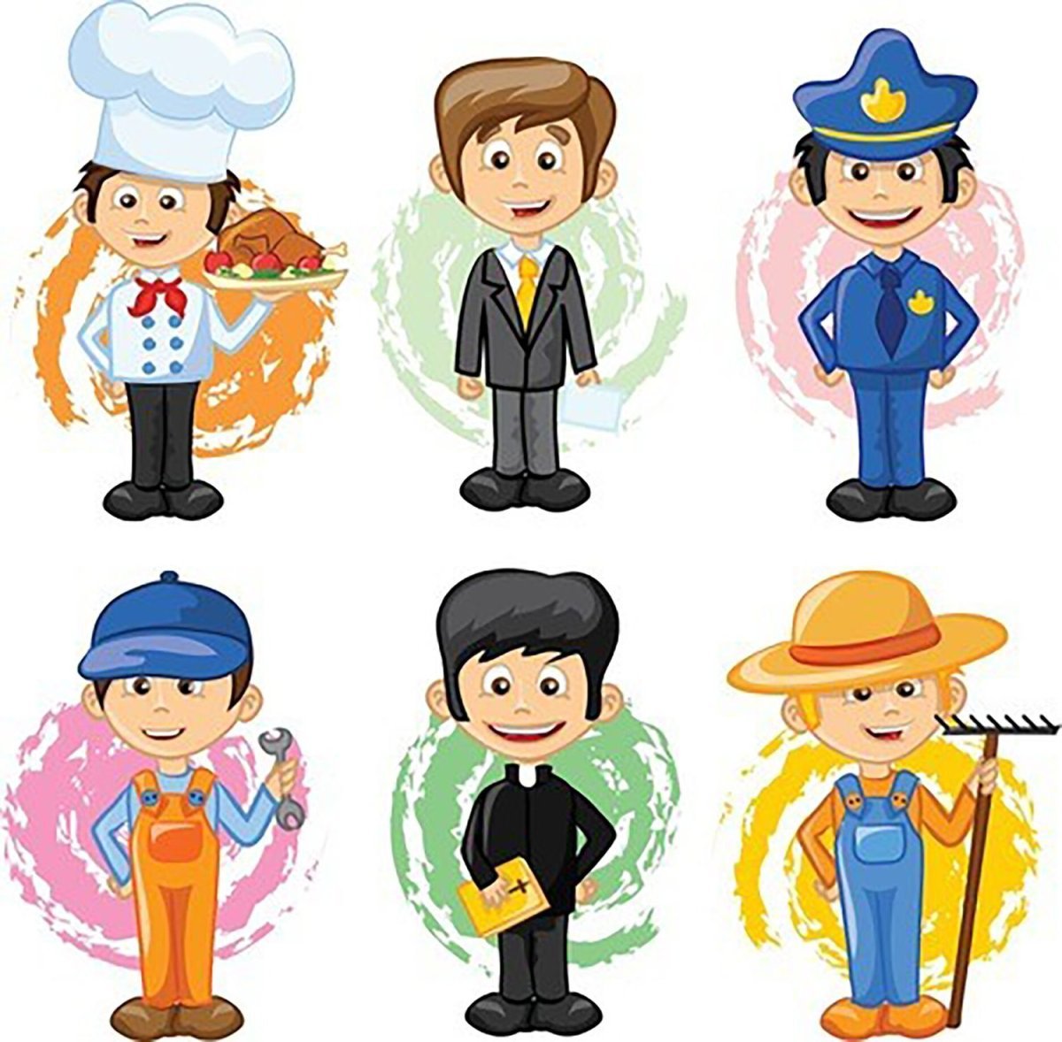 Человечки разных профессий