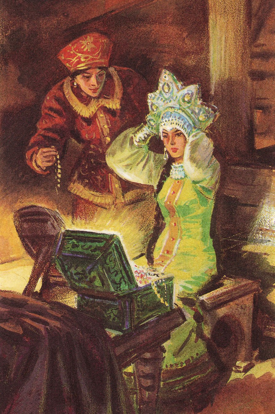 Произведения Бажова хозяйка медной горы