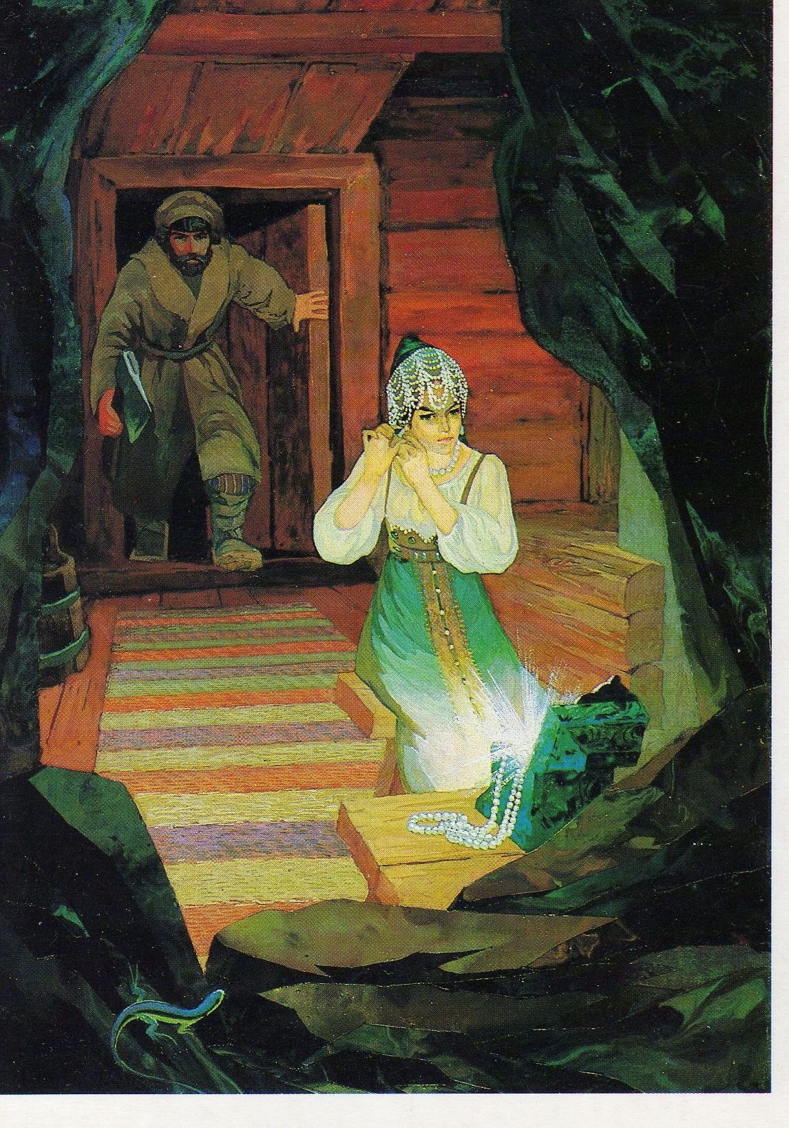 Малахитовая шкатулка Бажов СССР