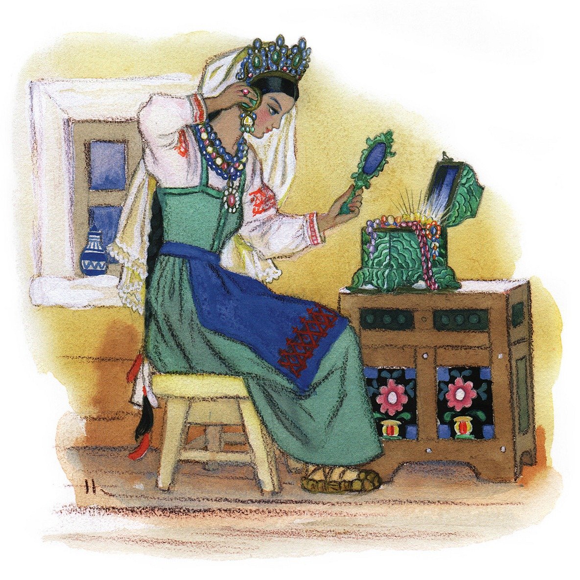 Бажов царица медной горы