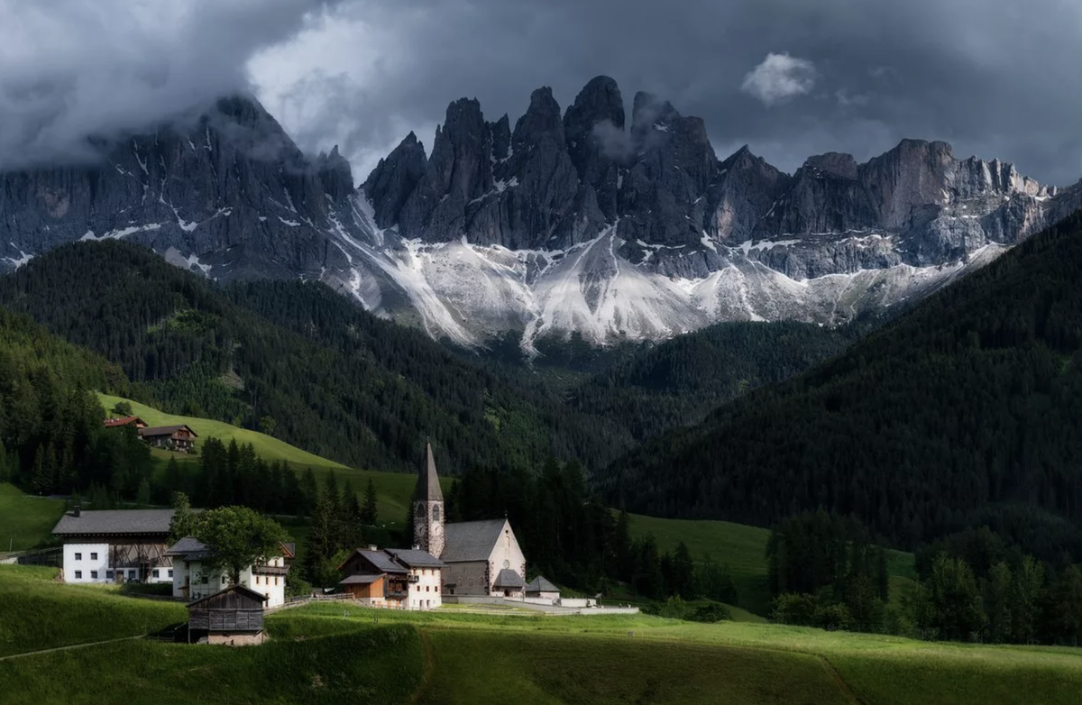 Альпы Доломитовые горы