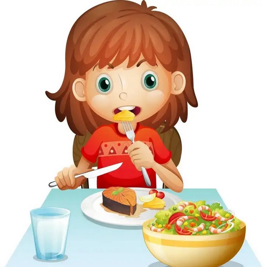 Ребенок сидит за столом