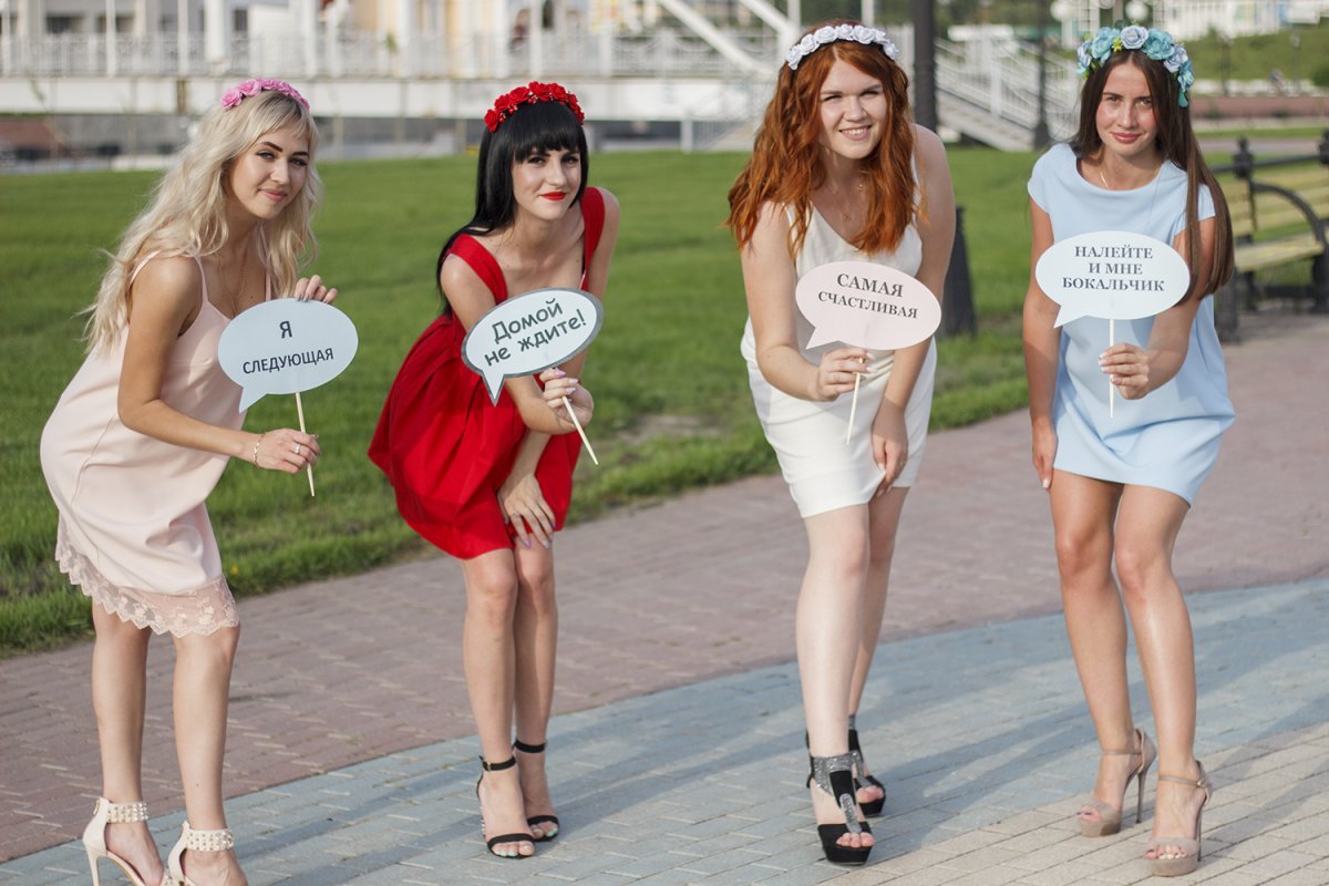 Девичник фотосессия Раском